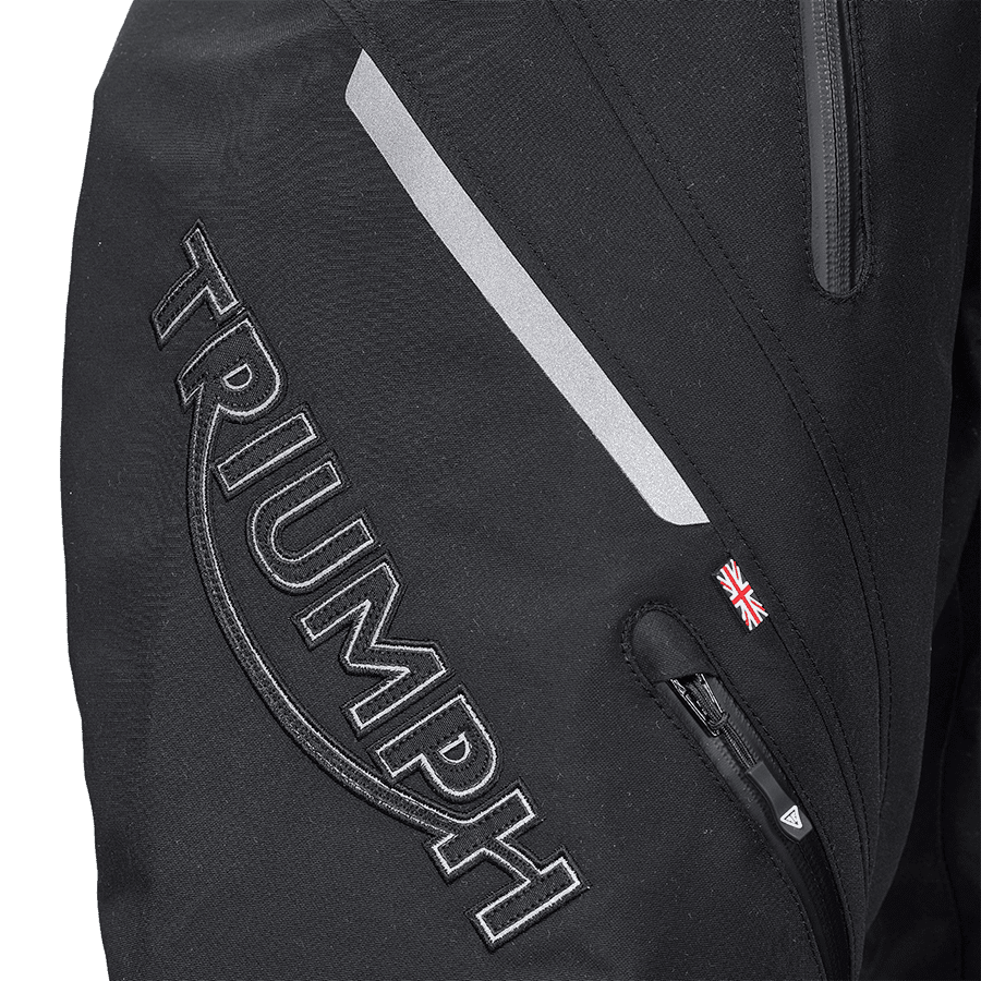 Triple Tritech Unisex Black Riding Pants | Motorcycle Clothing